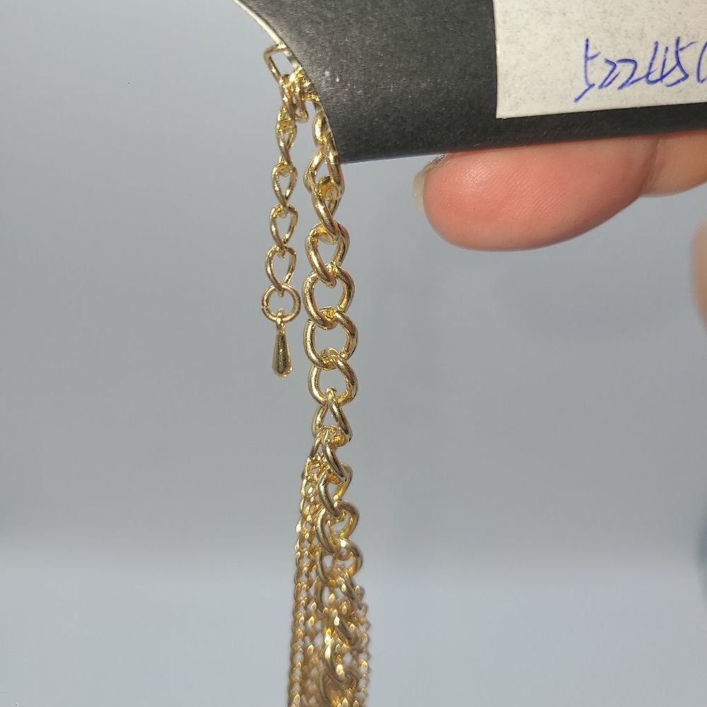 Gennaro Boho Bib Fringe Necklace - Picture 8 of 9